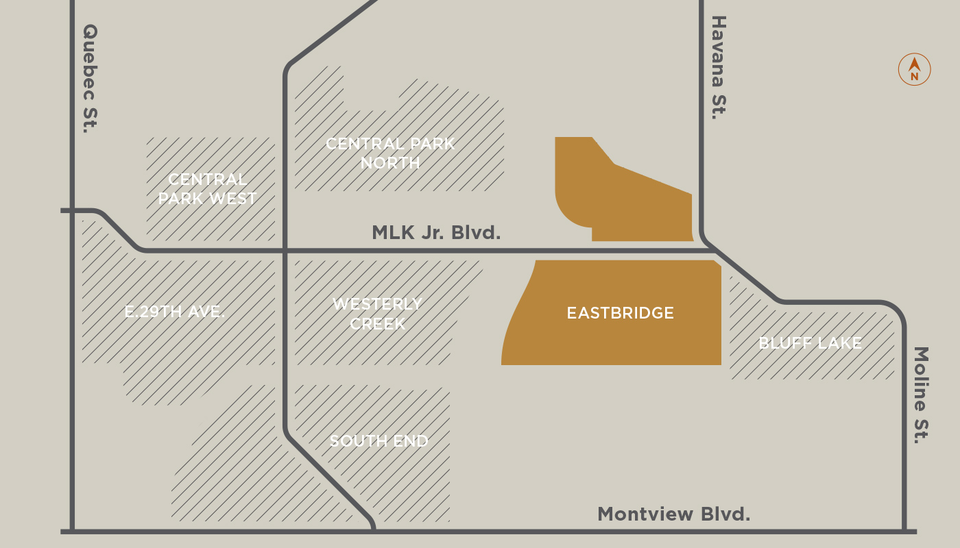 Eastbridge map